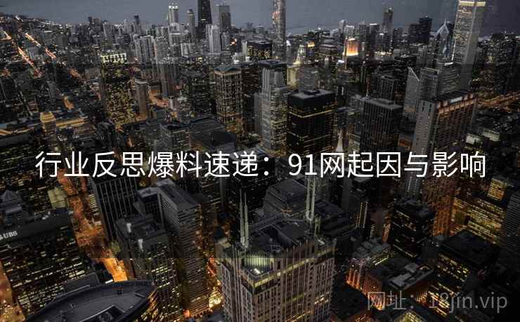 行业反思爆料速递：91网起因与影响